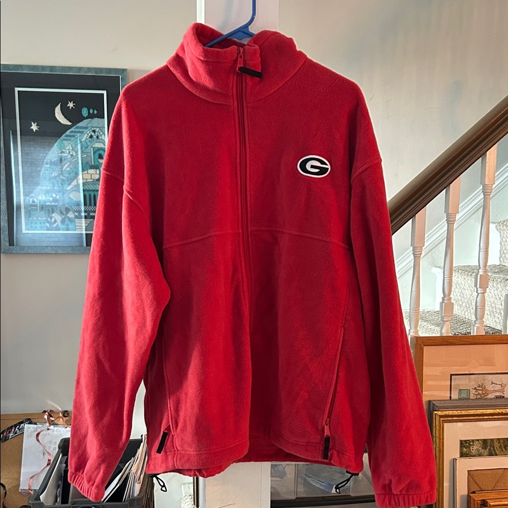 Columbia Men’s Georgia Bulldogs Fleece Zip-up
